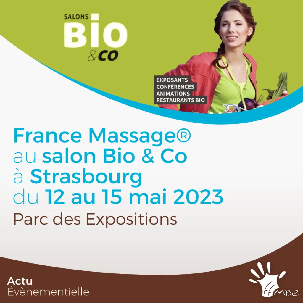 FFMBE actualités massage avril 2023