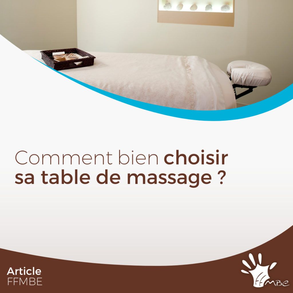 infolettre france massage choisir sa table