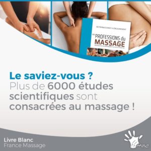 Plus de 6000 études scientifiques sont consacrées au massage - FFMBE
