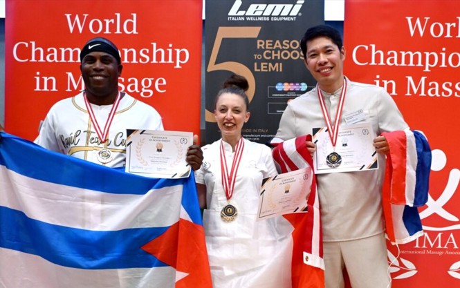 Championnat du Monde de Massage de Copenhague 2025 - FFMBE
