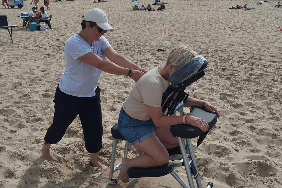 Massage bien-être et solidarité : une chaîne qui dure depuis près de 20 ans - FFMBE